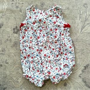 Vintage Floral onesie - size 0-3M